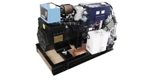9kW Marine Diesel Generator Set With Sea Water Pump Cooling System Marine USE
