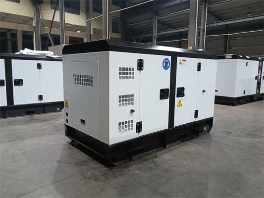 Single Three Phase 10kva Perkins Silent Diesel Generator 8KW 380V With Low Noise Level
