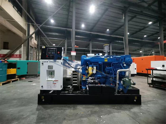 154kw Marine Generator With Sea Water Heater For Continuous Emergency Power