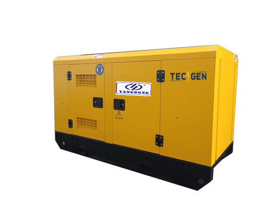 22kW quiet diesel generator Powered By Y495D Diesel Engine With Chassis Base Fuel Tank