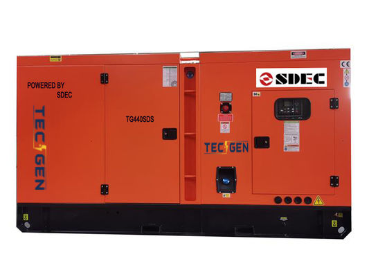 Outdoor Residential Diesel Generator Rain Proof SDEC Generator Set 352kW Standby