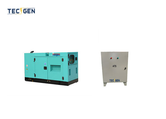 Standby 19kVA Silent Perkins Genset 3 Cylinder Perkins Genset With Wall Mounted Ats