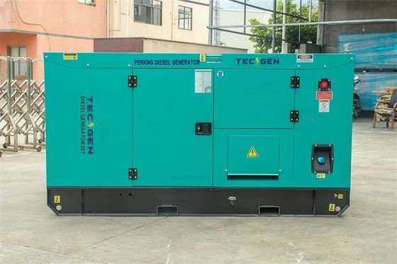 Continuous 69kVA Power Generator Silent Perkins Genset With 1800rpm Diesel Engine For Continuous