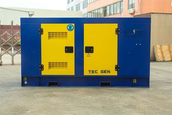 Soundproof 22kW Electric Generator Cummins Genset With Outdoor Use Weather Proof Canopy