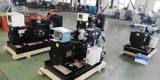9kW Marine Diesel Generator Set With Sea Water Pump Cooling System Marine USE