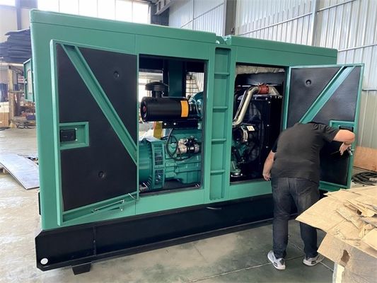 280kW Silent Power Generators Cummins Generator Set Low Noise For Industrial Applications