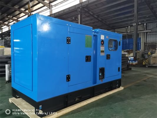 Automatic Emergency Silent Diesel Generator Set 188kVA AC Three Phase