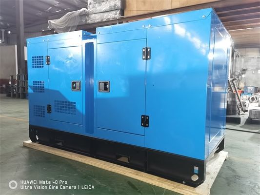 Automatic Emergency Silent Diesel Generator Set 188kVA AC Three Phase
