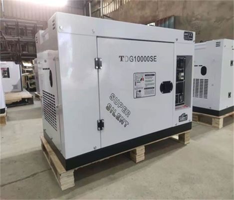 8kW Portable Silent Single Phase Diesel Generator With Key Start Super Silent
