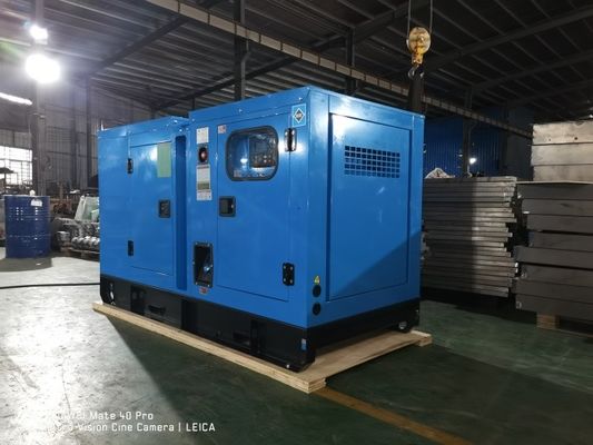 Enclosed Silent Diesel Generator 55kW 69kVA Standby Power For Emergency Use