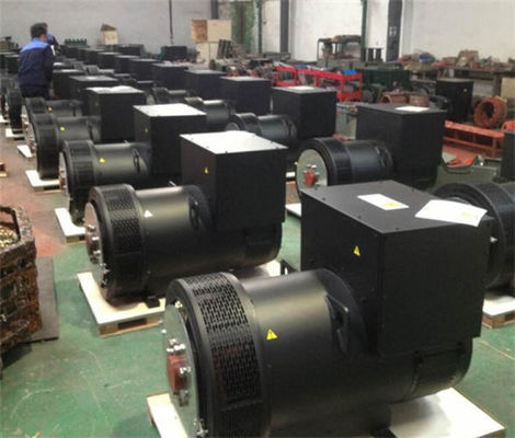 AC Brushless Synchronous Alternator 100% Copper Wire 1500RPM 1800RPM Single Double Bearing