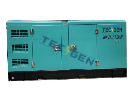 90kva Deutz Soundproof Diesel Generator Set Equipped With Integrated Fuel Tank